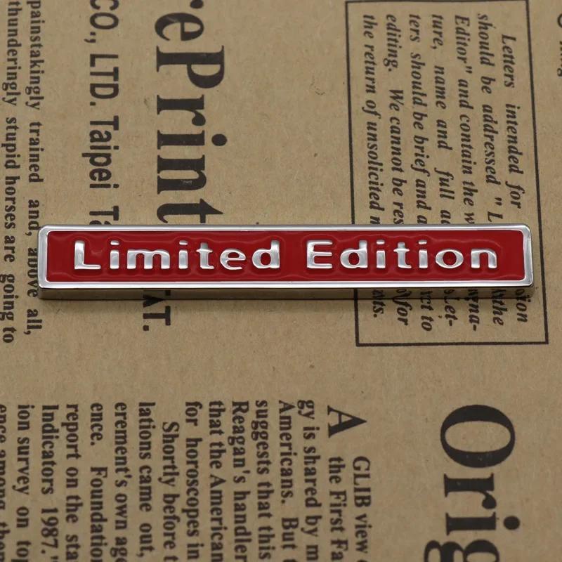 2/1 шт. 3D металлический логотип ограниченной серии для бокового крыла автомобиля, заднего багажника, эмблемы, значка, наклейки, украшения для автомобиля, аксессуары