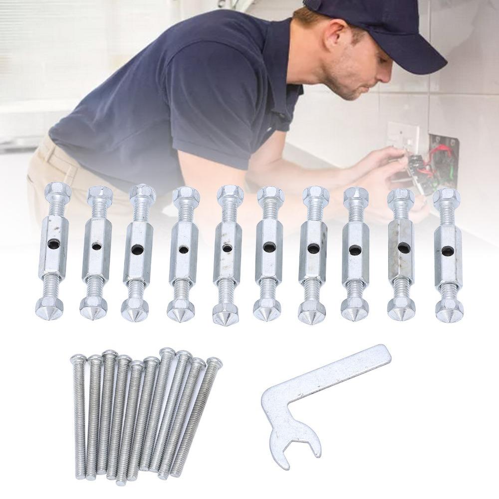 10pcs With Wrench Cassette Repair Unit Switch Socket Repair Device Wall Electrical Maintenance