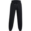 Curry Splash Solid Color Cuffed Casual Pants Men Bottoms Black 1387097-001