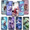 Genshin Impact Ganyu Yae Miko Case For Xiaomi Redmi Note 12 11t 11s 11 10 8 Pro 9 9s 9t 8t For Mi 10 8 9a 9c 10c 12c K40