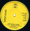 7-дюймовая пластинка RUPERT HOLMES Our National Pastime SEPC2929 Epic 1975 UK Саундтреки Мюзиклы Б/у