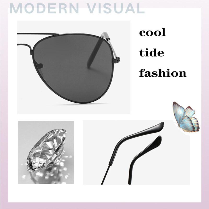 Детские очки, мужские очки, солнцезащитные очки ярких цветов, светоотражающие детские солнцезащитные очки, очки для родителей и детей, металлические солнцезащитные очки