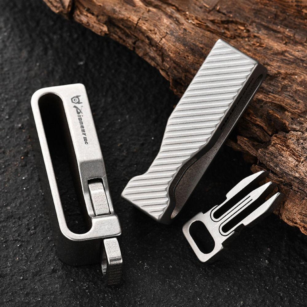 Lightweight Carabiner Hook Clip EDC Waist Belt Car Key Ring Portable Waist Belt Buckle Outdoor