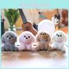 Cute Teddy Dog Plush Toy Keyring For Bag Accessory And Collection