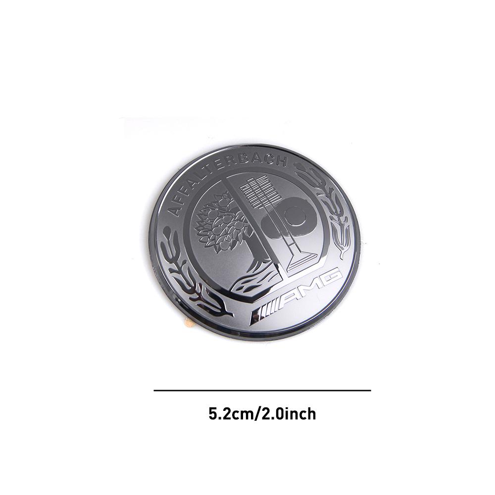 Car Steering Wheel Center Badge Cover Aluminum Star Emblem Sticker For Mercedes Benz W204 W124 W202 W212 W220 W205 GLA CLA AMG