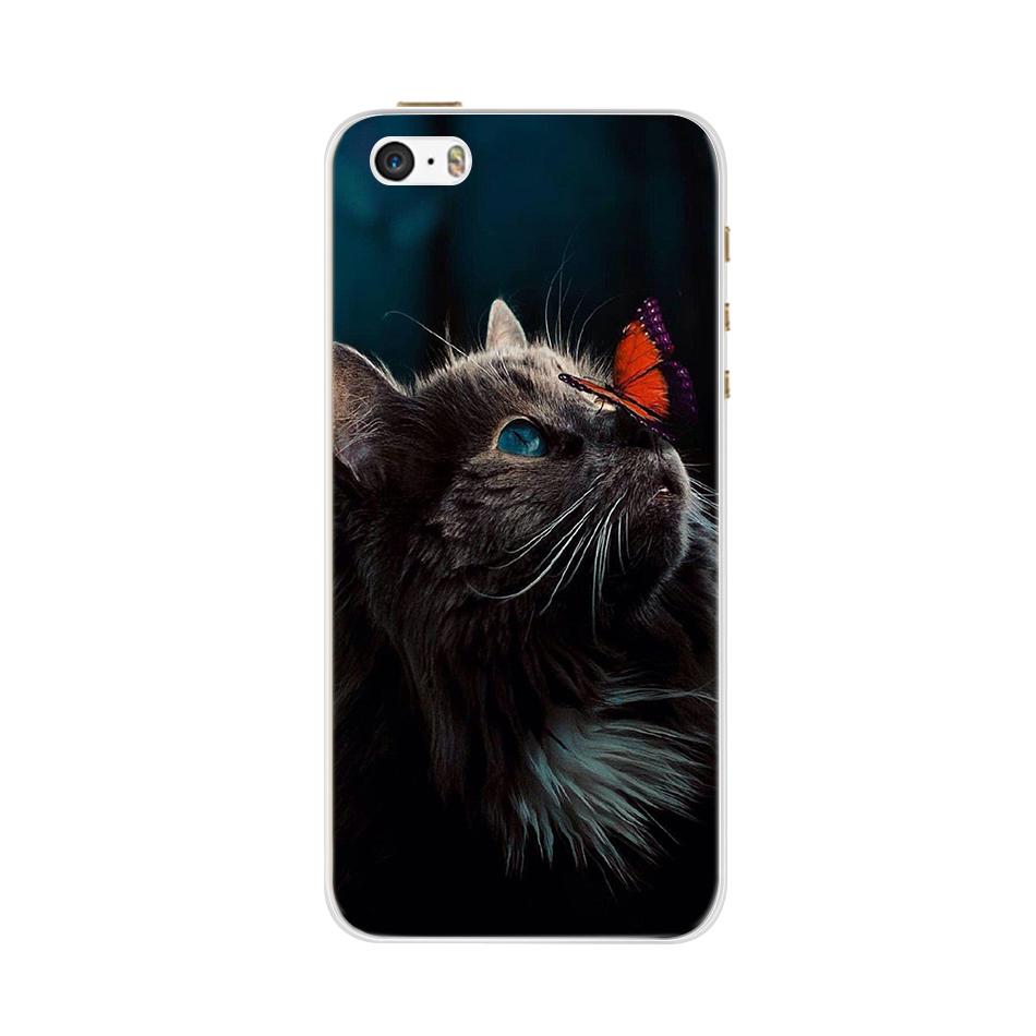 Для iPhone 5 5S SE Чехол для iPhone 5S для iPhone 5S Чехол Силиконовый Милый Чехол для iphone SE Защитная накладка для iphone 5 S 5se Чехлы для телефона