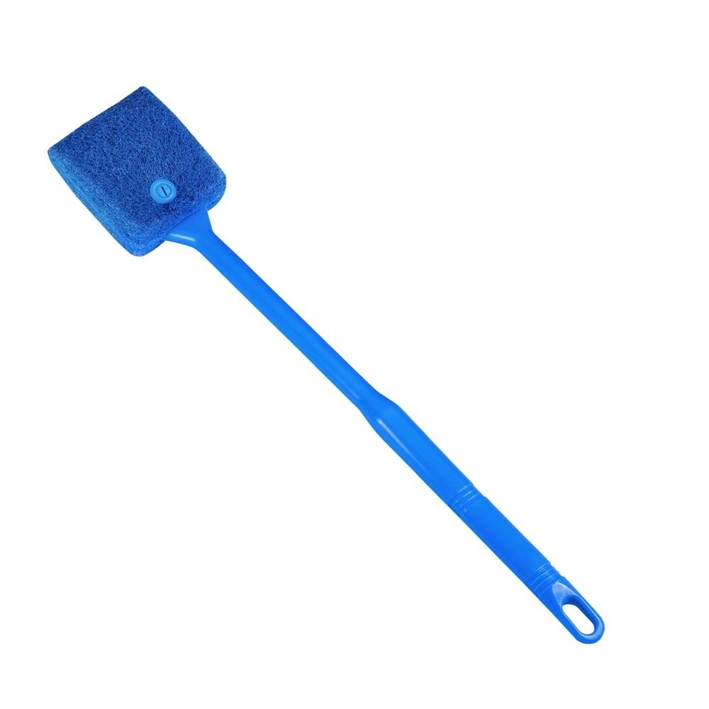 Щетка для чистки аквариума с противоскользящей ручкой, бытовая щетка для удаления водорослей, щетка для чистки аквариума