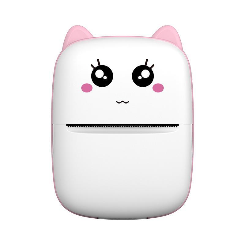 Беспроводной портативный мини-принтер для мобильных телефонов - компактный принтер для самоклеящихся этикеток и фотографий