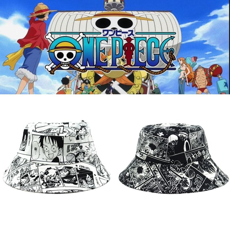 Стильная Аниме One Piece Косплей Принт Луффи Рыбацкая Кепка Панама Для Мужчин И Женщин На Открытом Воздухе