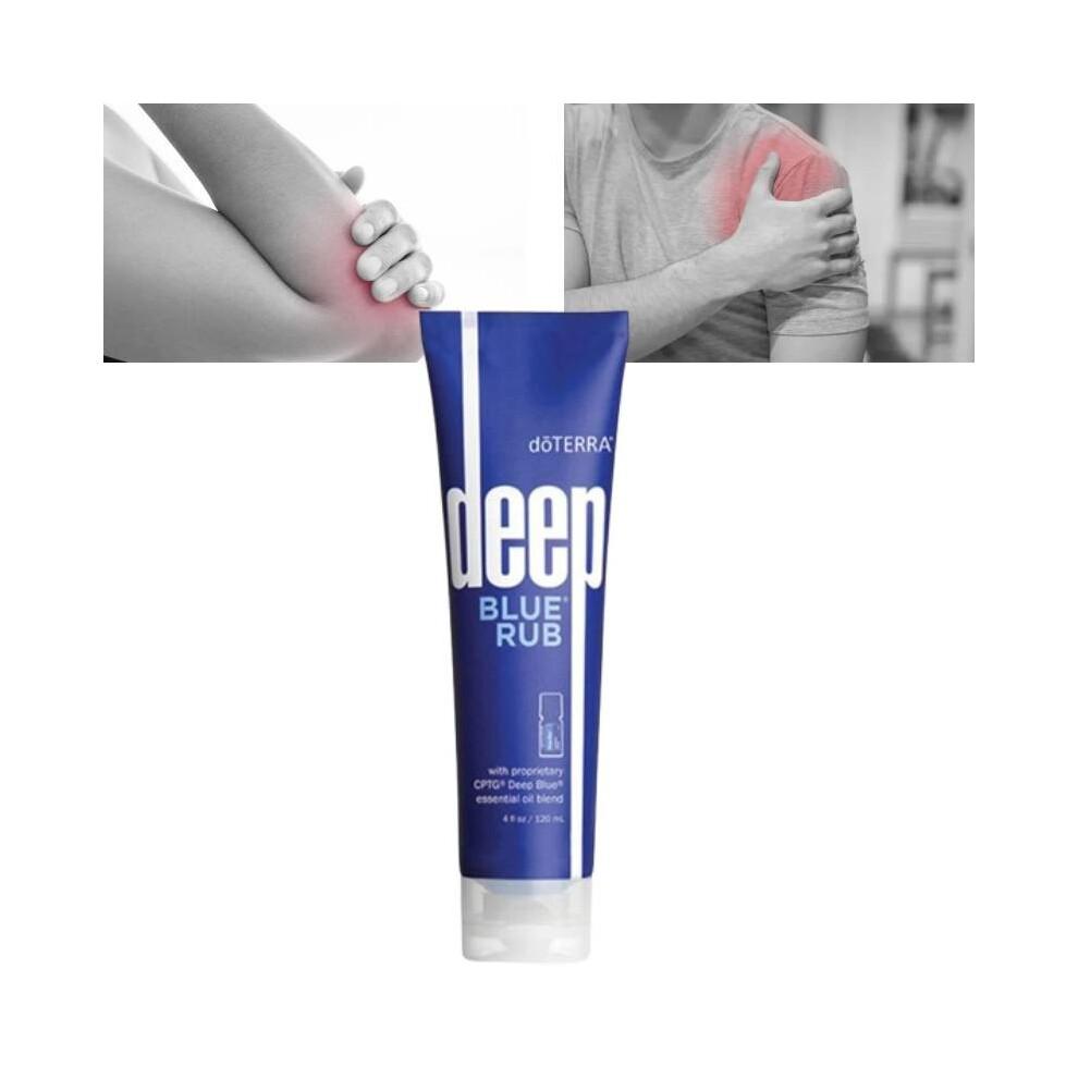 Doterra Deep Blue Rub Sore Muscle Rub Crème Apaisante Gel De Massage 120ml Essence less
