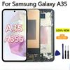 AMOLED Дисплей для Samsung Galaxy A35 5G LCD Дисплей Сенсорный Экран Дигитайзер Сборка для Samsung A35 5G Замена LCD Дисплея