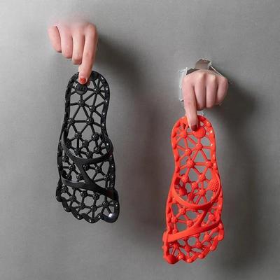 Полые домашние протекающие массажные тапочки для купания, сандалии и тапочки, женские массажные тапочки для ног, безболезненный легкий массаж с твердой подошвой