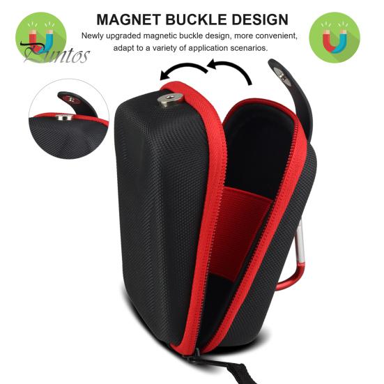 Сумка для хранения дальномера для гольфа, большая вместительная застежка-молния, противоударный, ударопрочный, защитный чехол для дальномера для гольфа