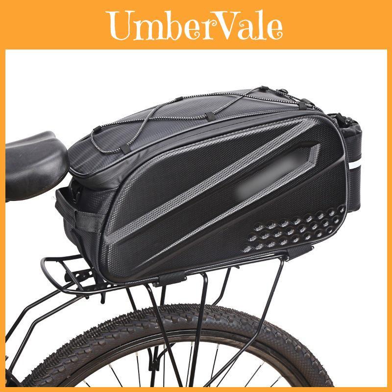 Bike Cargo Pouch With Durable Pvc Material For Commuter And Mountain Bike Use