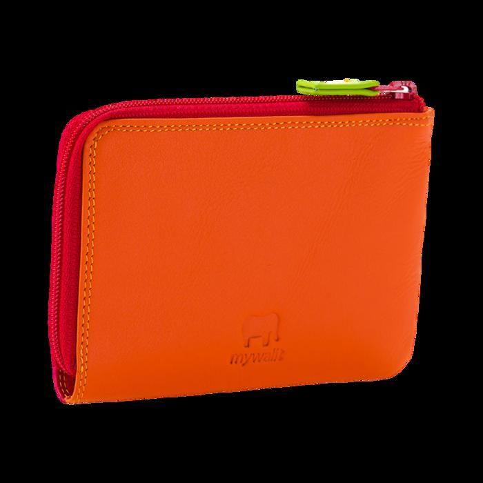 Portefeuille Zip Around Mywalit - Rouge