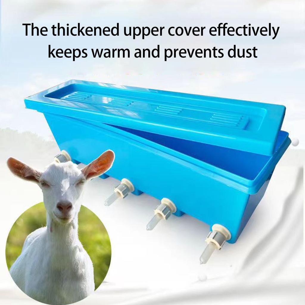 5 ниппельных подвесных кормушек для ягнят, телят, щенков, прочный инструмент для кормления нескольких животных, оборудование для поения на ферме