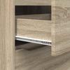 Storage Cabinet Sonoma Oak 60 x 48 x 81 cm Engineered Wood