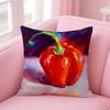 fashion breathtaking colors AAlai Ganuza ART Cushion Cover Pillowcase Short Plush Invisible zipper Room Sofa Cushion Cover