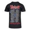 Slipknot Футболка унисекс с принтом на спине для взрослых «Подготовьтесь к аду 2014-2015»
