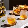 Luxury Wine Glasses Whiskey Glass Rotating Glass Cup Exquisite Transparent Tumbler Cup Bar Personalized Wine Cup Christmas Gift