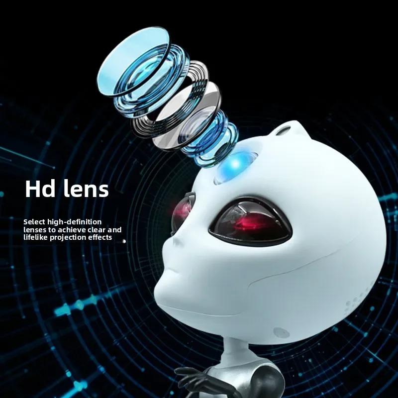 Проектор звездного неба Свет Инопланетянин Bluetooth-динамик Лазерный проектор звездного неба Свет для детей Ночник Подарок для вечеринки Украшения для спальни