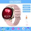 Amoled Smart Watch Women Bleutooth Call Smartwatch Voice Assistant Healthtracker Sports Watches Waterproof Clock Women