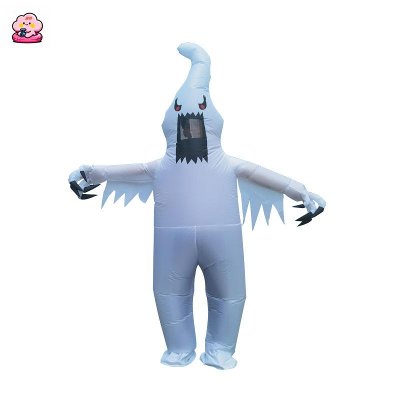 Надувной костюм Злого Клоуна на Хэллоуин и Рождество - Необычный и Забавный Костюм-Кукла