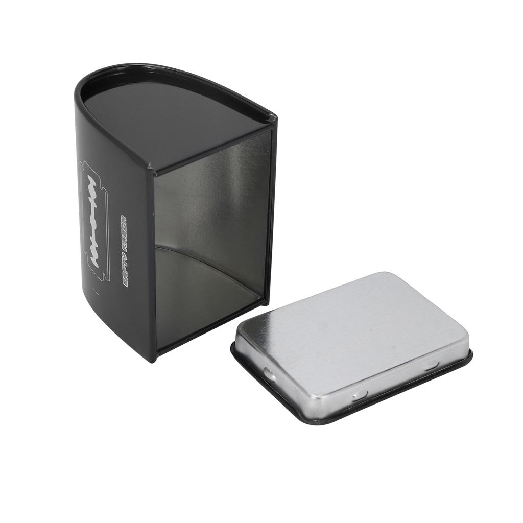 Контейнер для утилизации лезвий Герметичная конструкция Контейнер для утилизации бритв Большая вместимость Безопасное хранение Банка для использованных лезвий