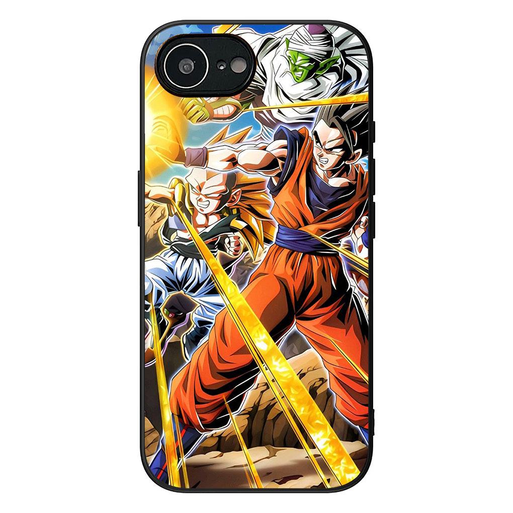 Cover for Samsung Galaxy S25 S24 S23 FE Plus Ultra S7 Edge A16 A15 5G s25+ Coque Phone Case Super Dragon Son Gokus Ball Vegeta