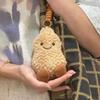 Original Small Peanut Doll Pendant Cute Peanut Plush Toy Girl Gift Peanut Doll
