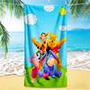 1pc Winnie Pooh Friends beach towel,quick drying absorbent beach towel,outdoor sports swimming beach towel,Soft and comfortable Y7189