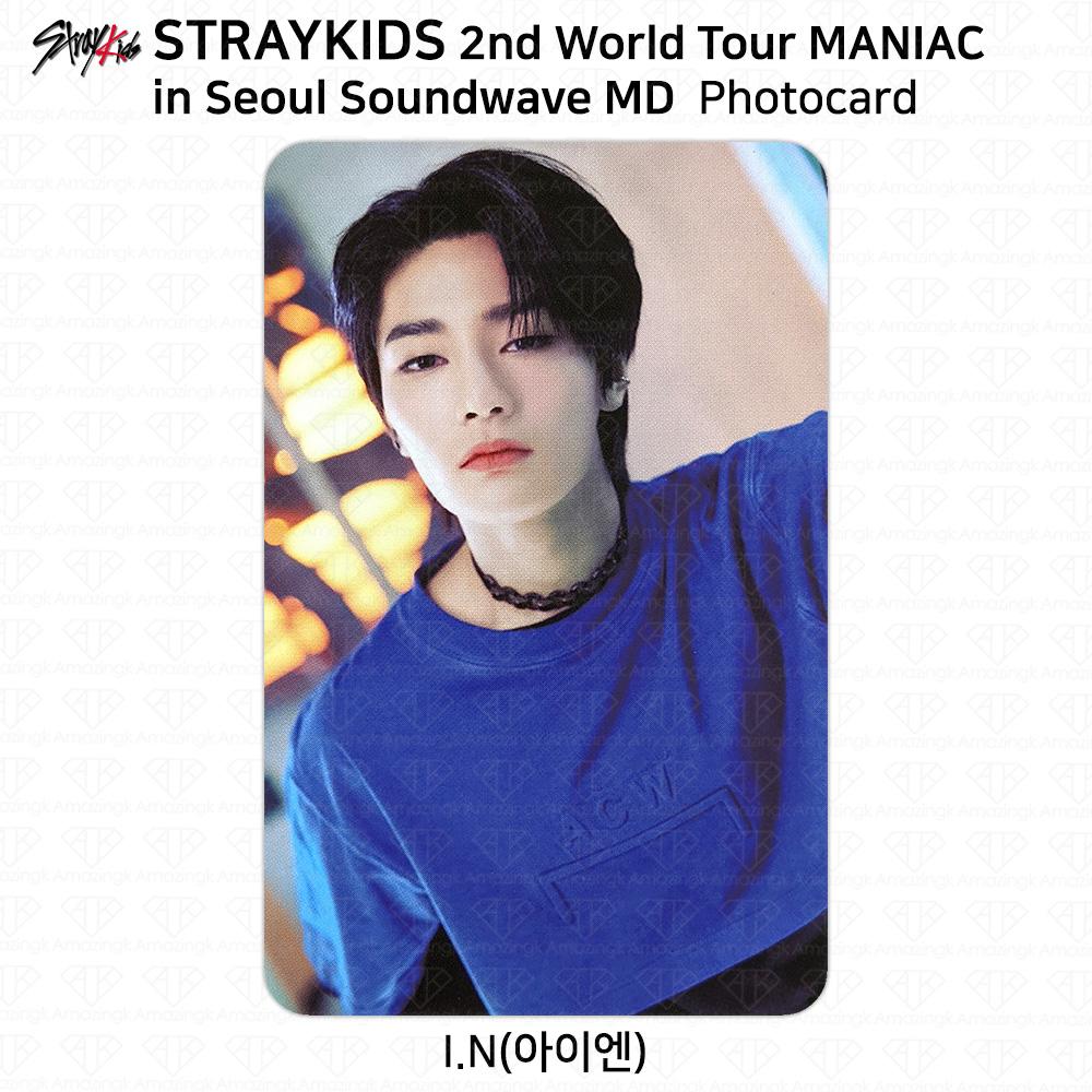Stray Kids 2-й мировой тур MANIAC в Сеуле Фотокарточка Polaroid KPOP K-POP