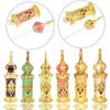 Dropper Empty Bottles Glass Bottle Metal Perfume Bottle Arabic Crystal Oil Bottles Oil Container