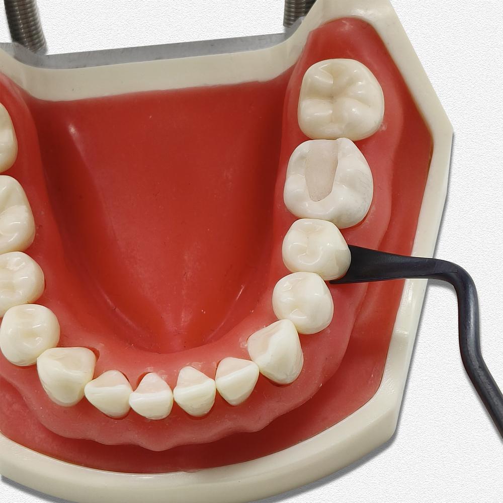 Двойной титановый зубной имплантат Ретракция десны Ретрактор десны Сепаратор десен Изоляция хирургический инструмент