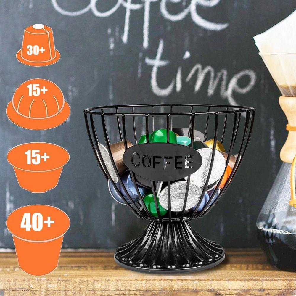 Держатель для кофейных капсул большой емкости для кухни, офиса, бара. Аксессуары, декор для любителей кофе