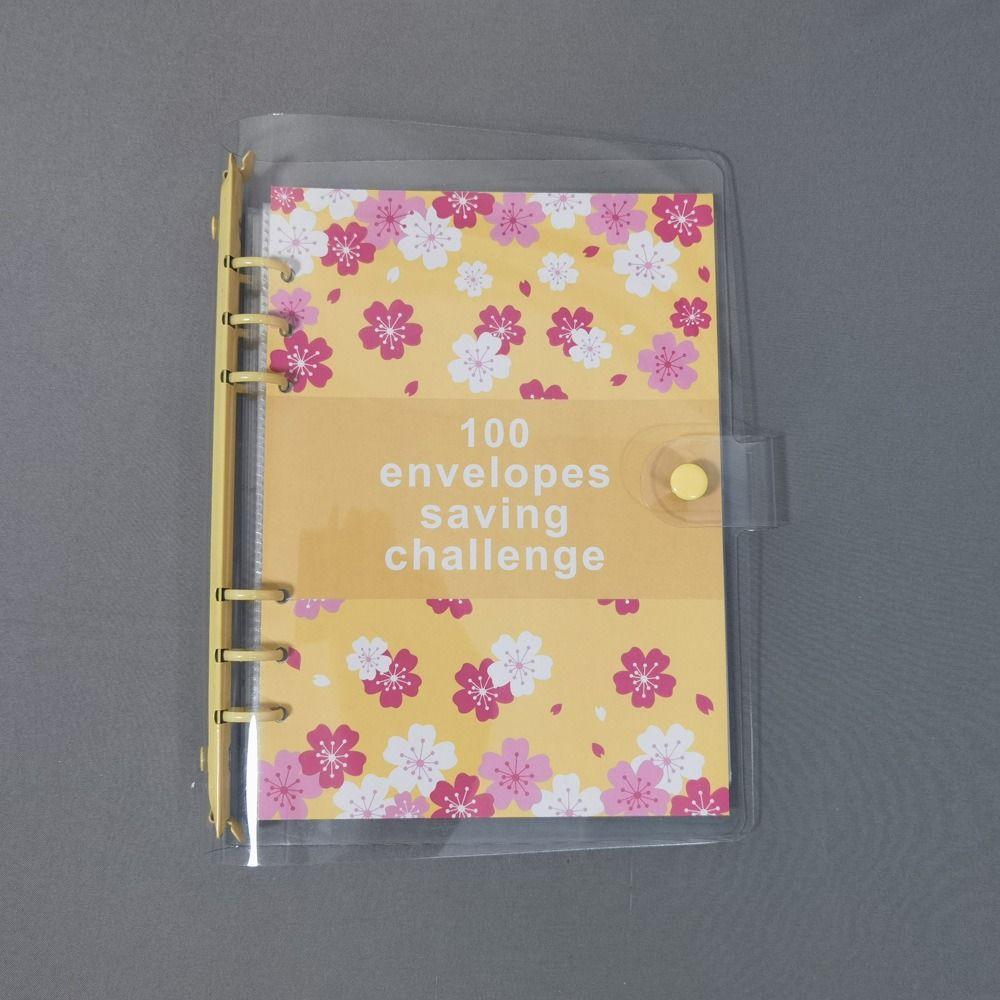 100 Envelope 100 Envelope Savings Challenge A5 Budget Binders Set Couple Money Savings
