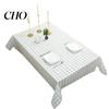 Outdoor Picnic Tablecloth Rectangular Tablecloth, Plastic Plaid Waterproof Stain-Resistant Table Soup-proof Cover for Dining Camping Modern Home