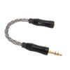 2.5mm To 3.5mm Sound Cable Female To Male Single Crystal Copper Core Gold Plated Connector