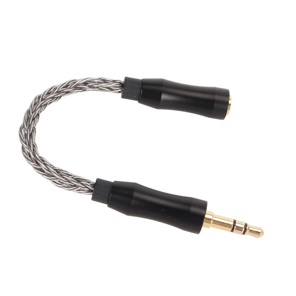 2.5mm To 3.5mm Sound Cable Female To Male Single Crystal Copper Core Gold Plated Connector