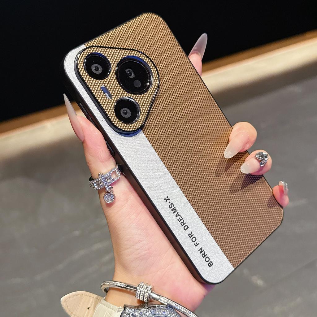 Сшитый Цвет Матовый Для Magsafe Магнитный Чехол Для Huawei Pura 80 70 P60 Mate 70 60 50 Pro Plus Рельефный Узор Ударопрочный Чехол