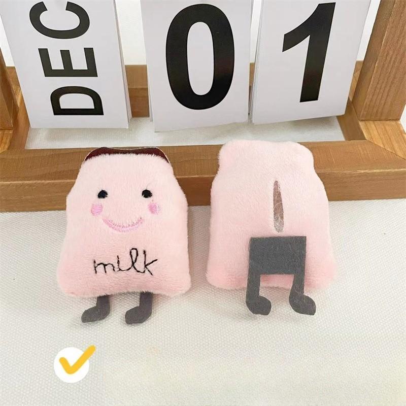 Plush Cartoon Bread Dolls Fabric Accessories Bags Backpacks Hanging Decorations Handmade DIY Materials Accessories Backpacks Plush Pendants Brooches