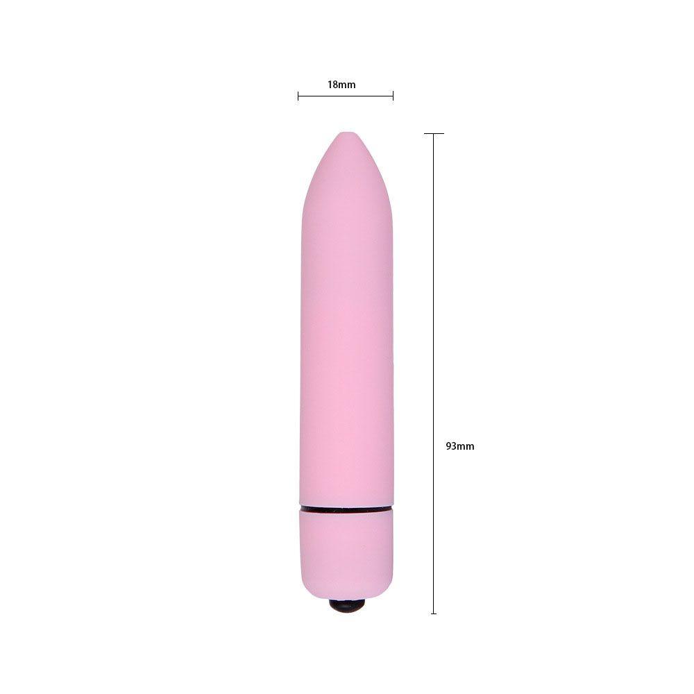 Вибратор для взрослых Водонепроницаемый Мини Точечный Вибрирующий Массажер Пуля Триггерная Точка Прыжок