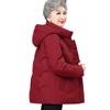 Elderly Women's Plus Size Winter Down Cotton Jacket
