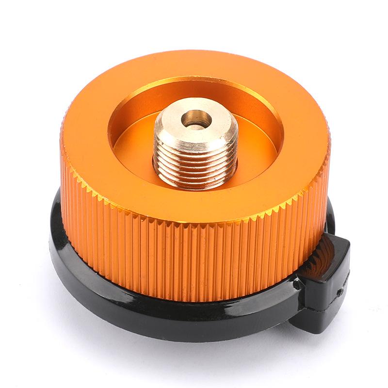 Outdoor Gas Can Refill Valve Adapter with Guide for Liquefied Gas Tanks