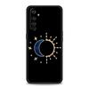 Чехол для Realme 12 11 10 9 8 5G 7 6 GT5 GT3 GT2 Pro Plus C21 C11 C25 C35 GT Neo 2 3 3T 5 Чехол черный и белый Любовь Солнце Луна