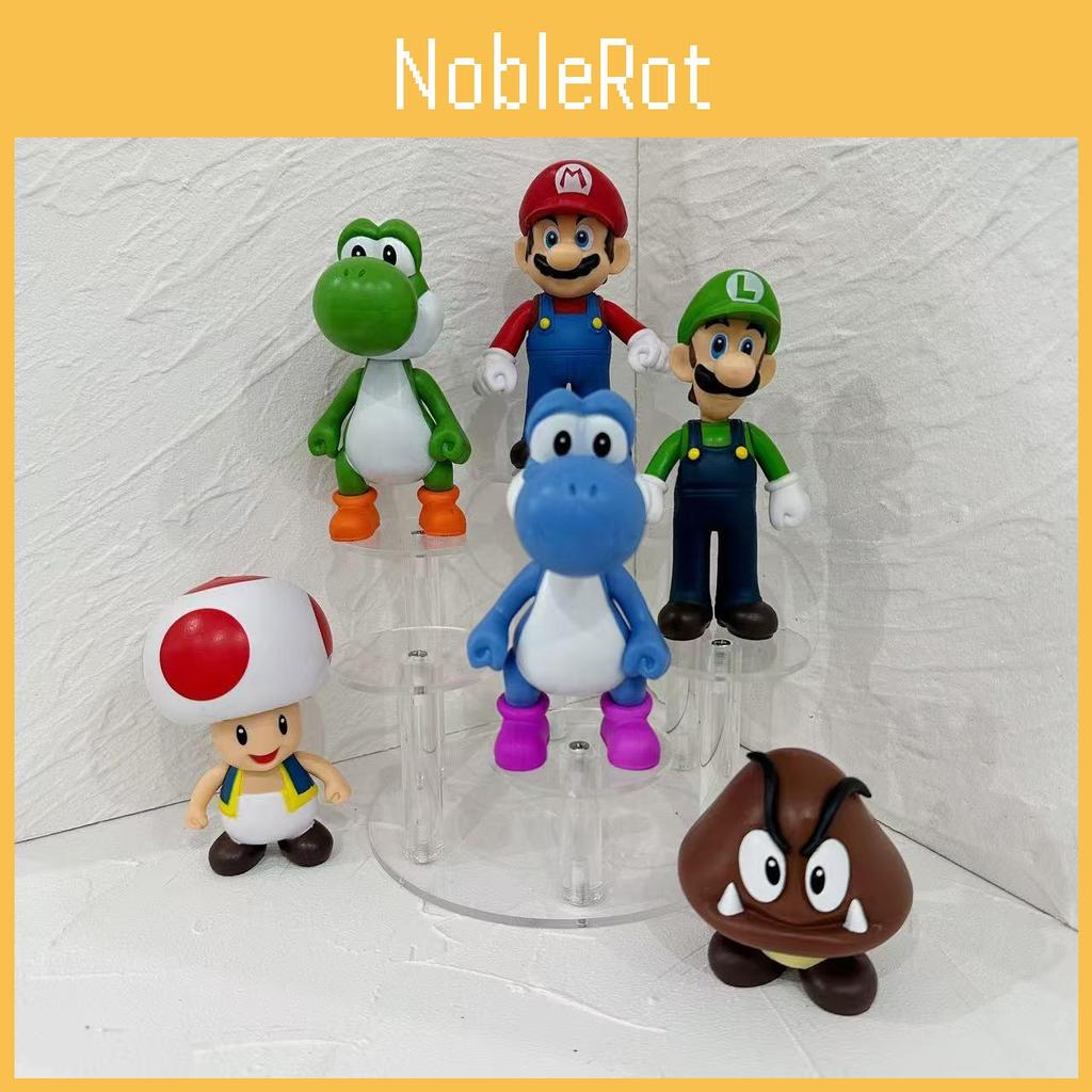 Набор ПВХ фигурок Супер Марио с коллекционными персонажами для детей и фанатов