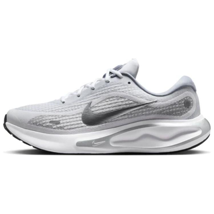 Nike Journey Run Белый Черный Пепельно-Сланцевый Металлик Серебристый FN0228-104