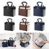 Thermal Lunch Bag for Travel and Outdoor Activities Waterproof Lining Suitable for Office and Picnic Reusable Lunch Bag