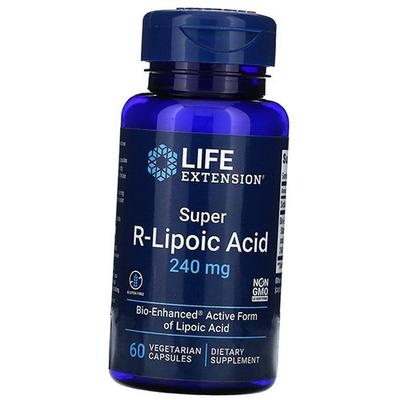 R-Липоевая Кислота, Super R-Lipoic Acid 240, 60вегкапс (70346001)