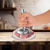 Молоток для отбивания мяса Плоскогубцы Пищевая нержавеющая сталь Кухонный молоток Большой круглый молоток для мяса Инструмент для размягчения мяса Говядины